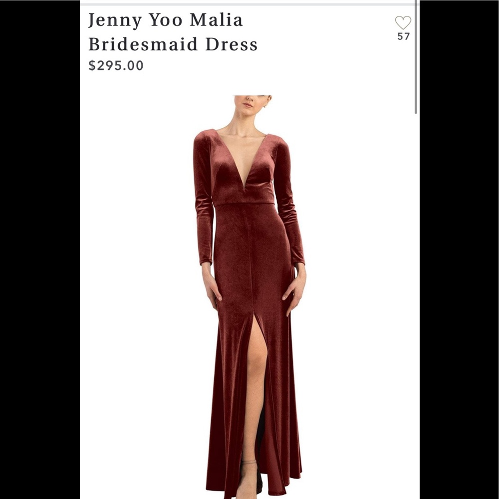 Jenny Yoo Malia English Rose Dress Size 4
